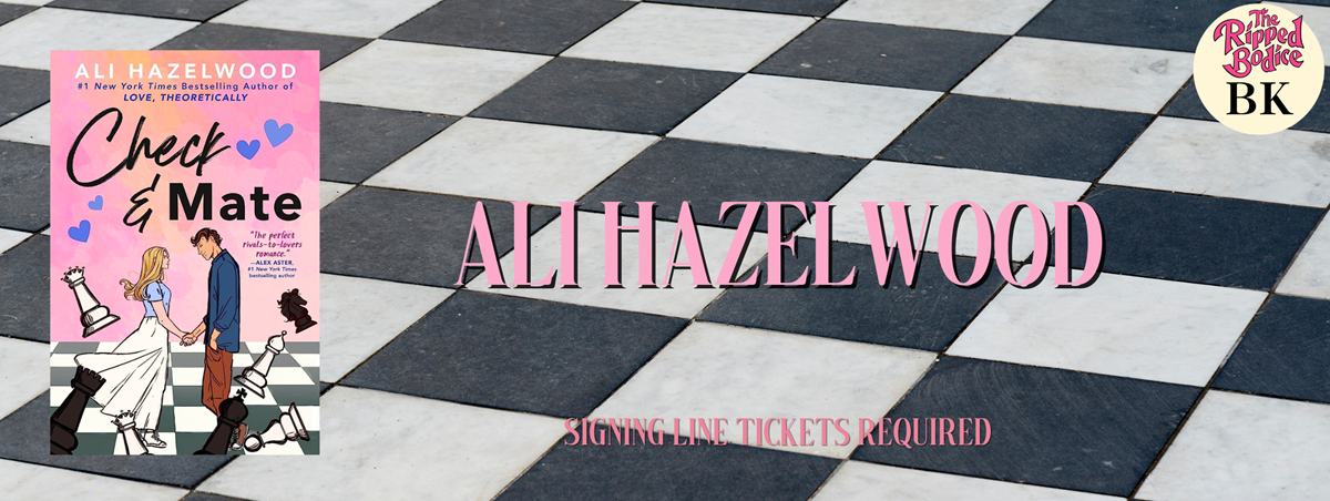 Ali Hazelwood Check & Mate - Brooklyn Signing